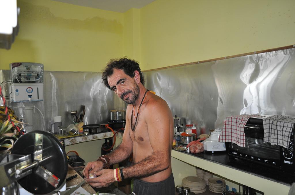 Ganga Paying Guest House Varanasi Exterior foto