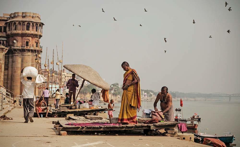 Ganga Paying Guest House Varanasi Exterior foto
